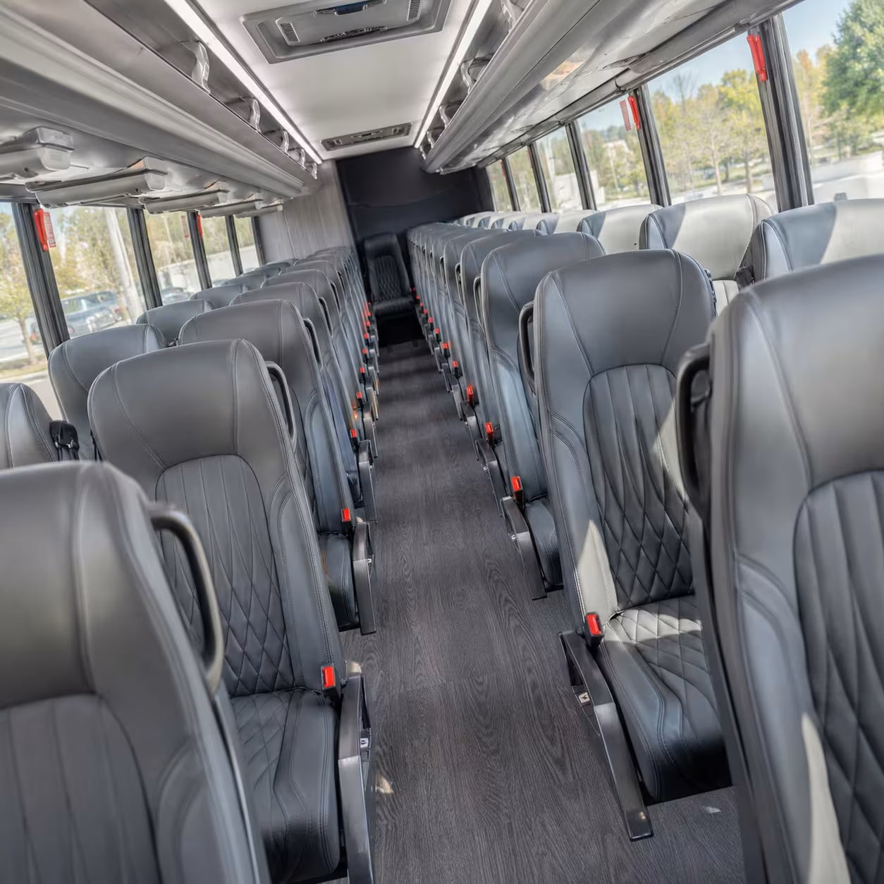 30 passenger minibus interior