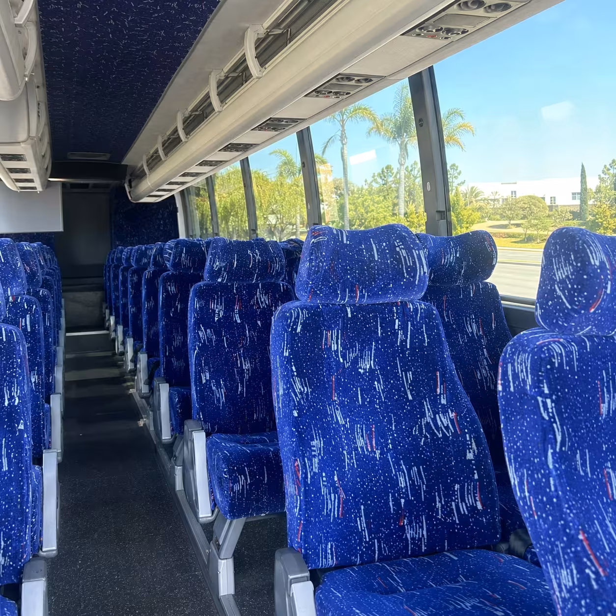 rosemead charter bus interior