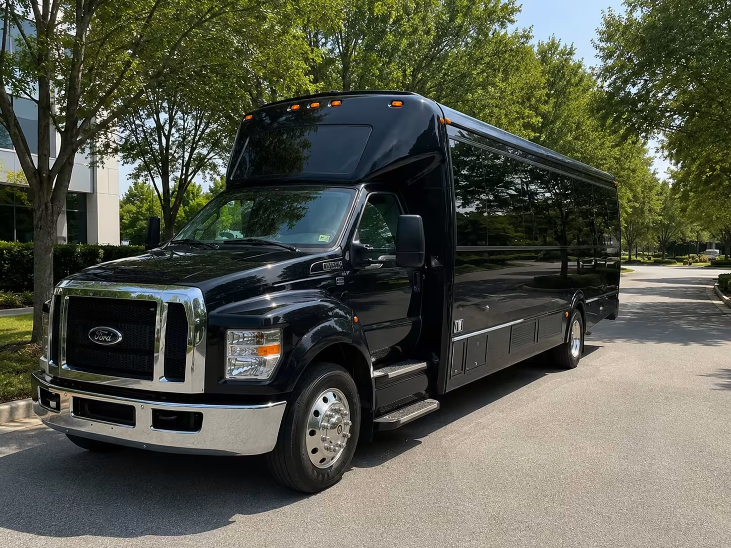 rosemead wedding reception party buses for the grand exit