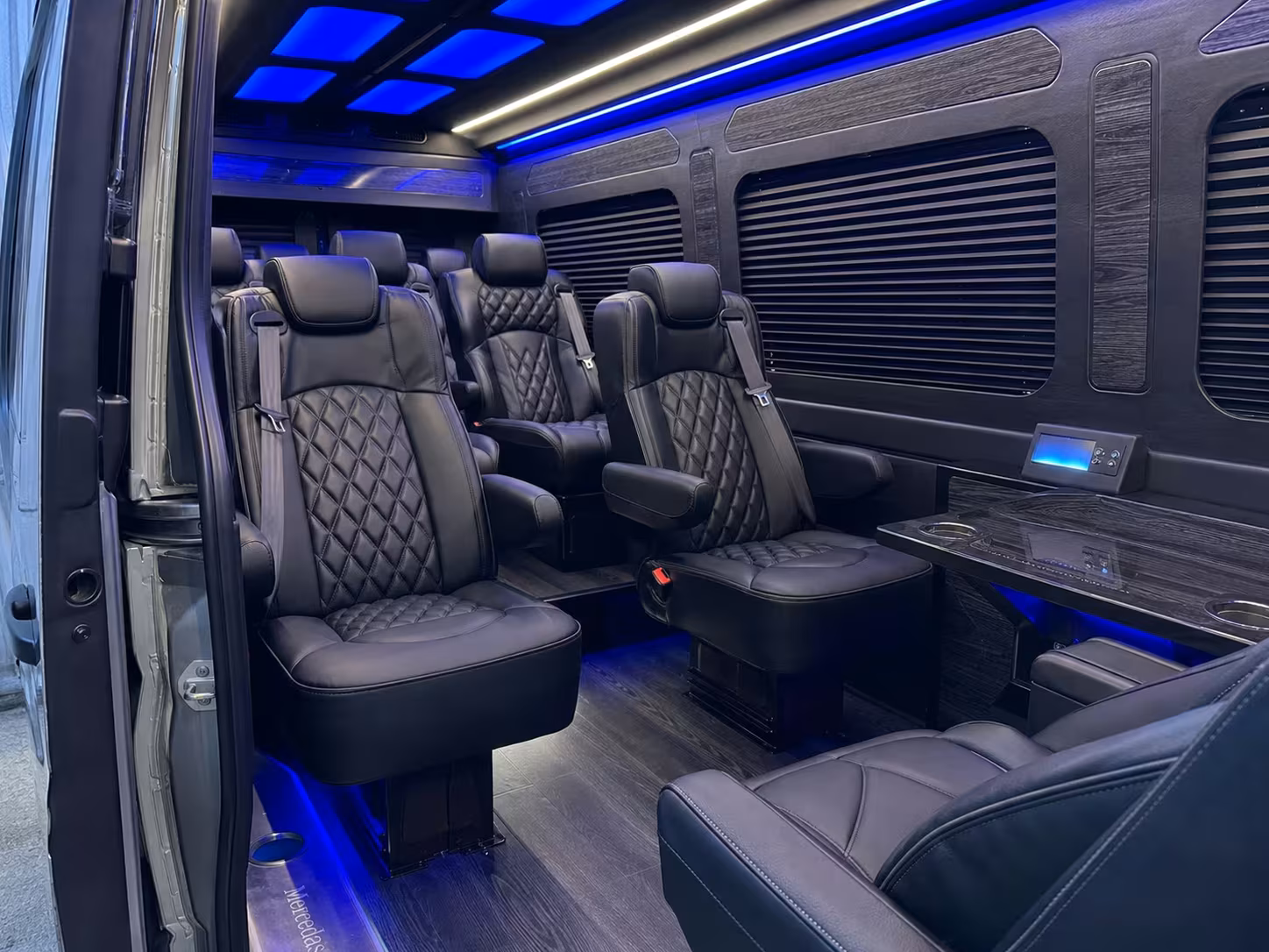sprinter van transportation for groups and events across rosemead